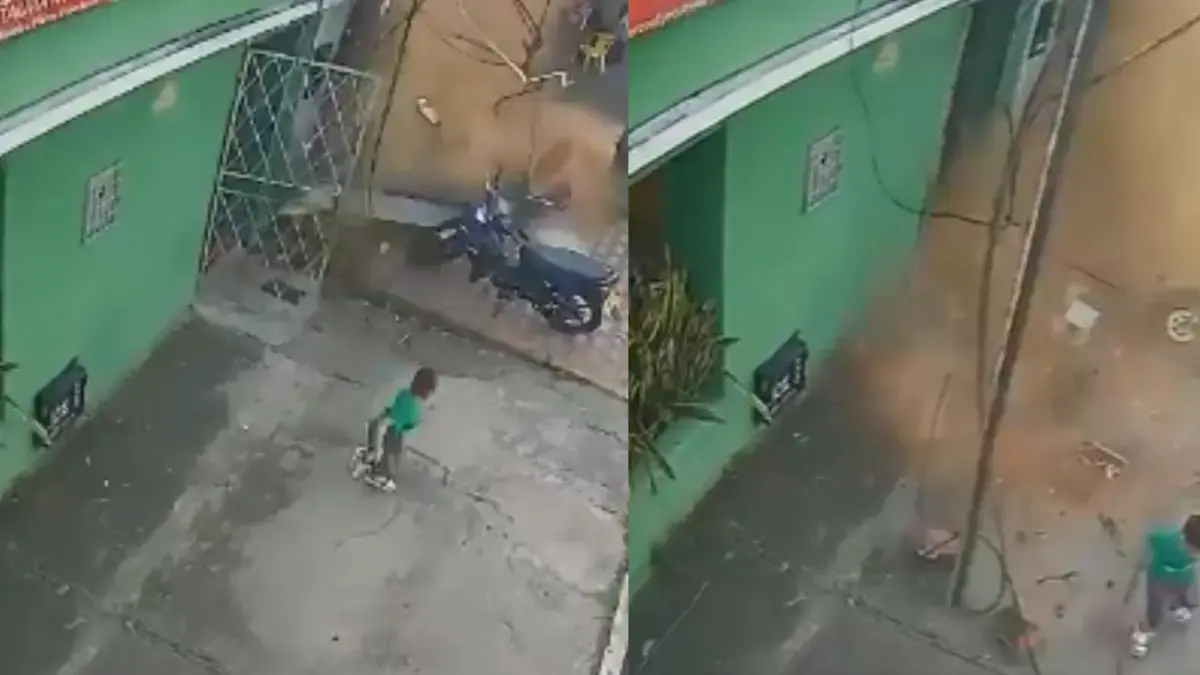 El momento exacto en que la pared se salvó a los cuatro años durante segundos de trituración en Bucaramanga

 – Ojo critico