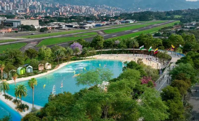 Será el nuevo «Grand Park Medellín», un mega deporte y un proyecto recreativo con el que la capital antioquia ahora tendrá mar y la playa

 – Ojo critico