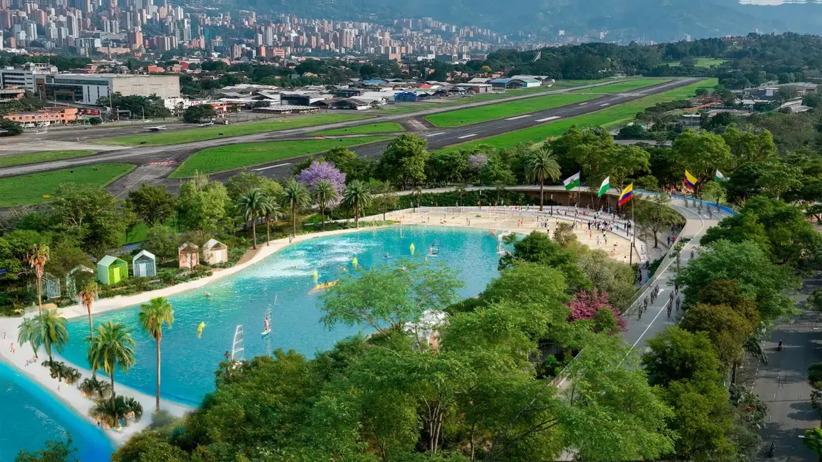Será el nuevo «Grand Park Medellín», un mega deporte y un proyecto recreativo con el que la capital antioquia ahora tendrá mar y la playa

 – Ojo critico