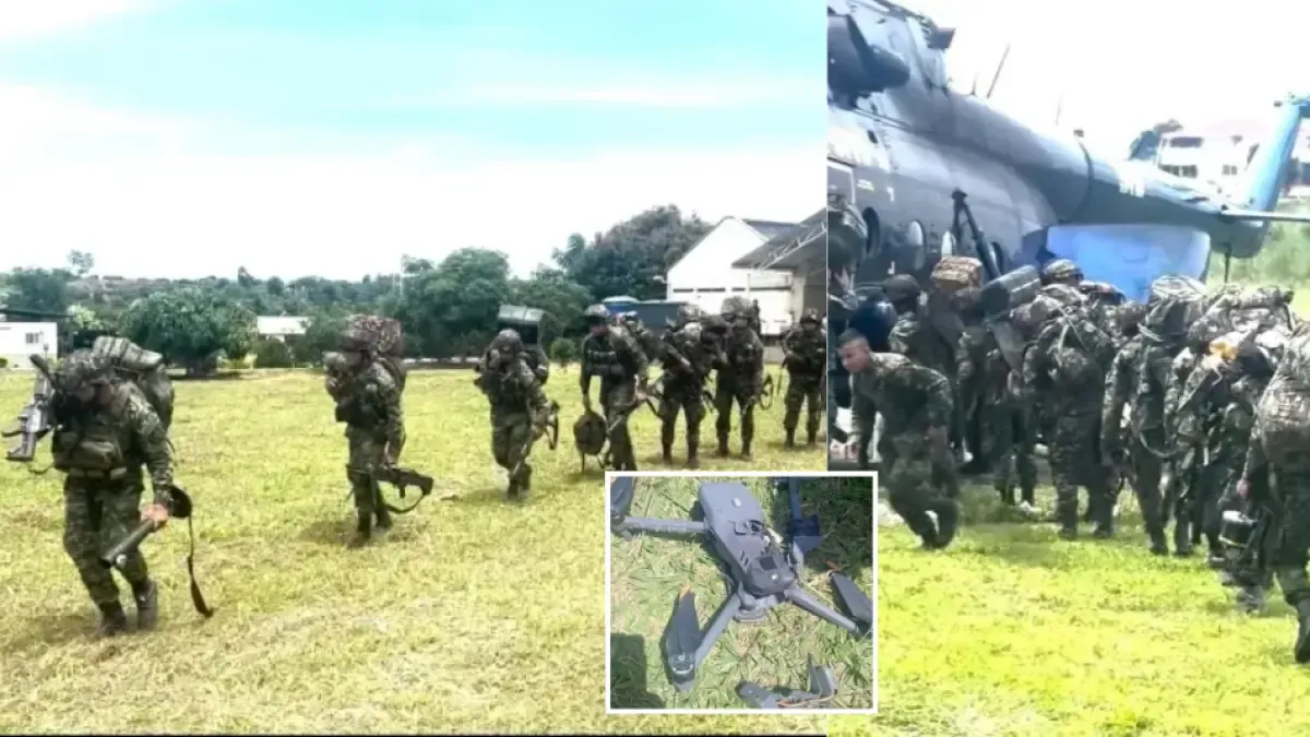 El ejército herido por el ataque de drones en el sur de Bolívar fue trasladado con un helicóptero a Bucaramanga: esto es conocido
 – Ojo critico