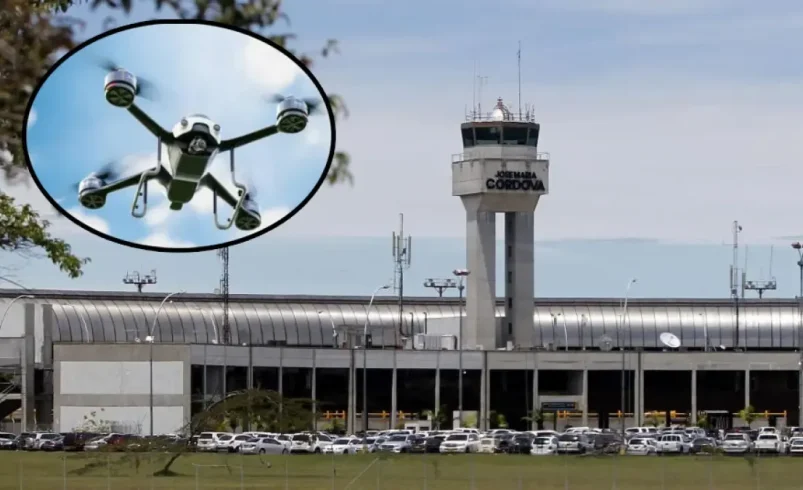 Más de 30 vuelos afectados en el aeropuerto de Rionegro debido al dron

 – Ojo critico