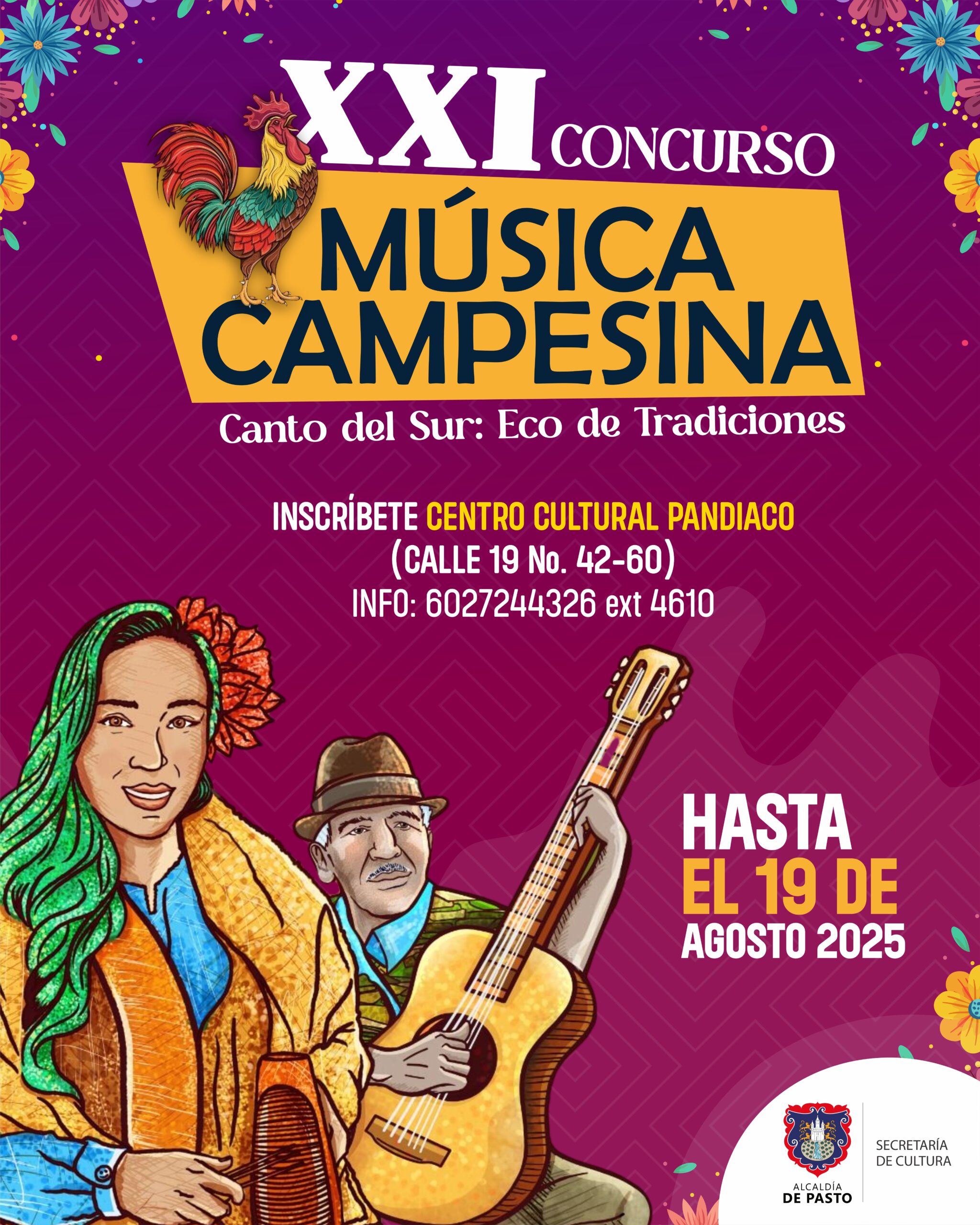 La inscripción abre para el concurso de música XXI Campesina «Southern Song Echo of Traditions»
 – Ojo critico