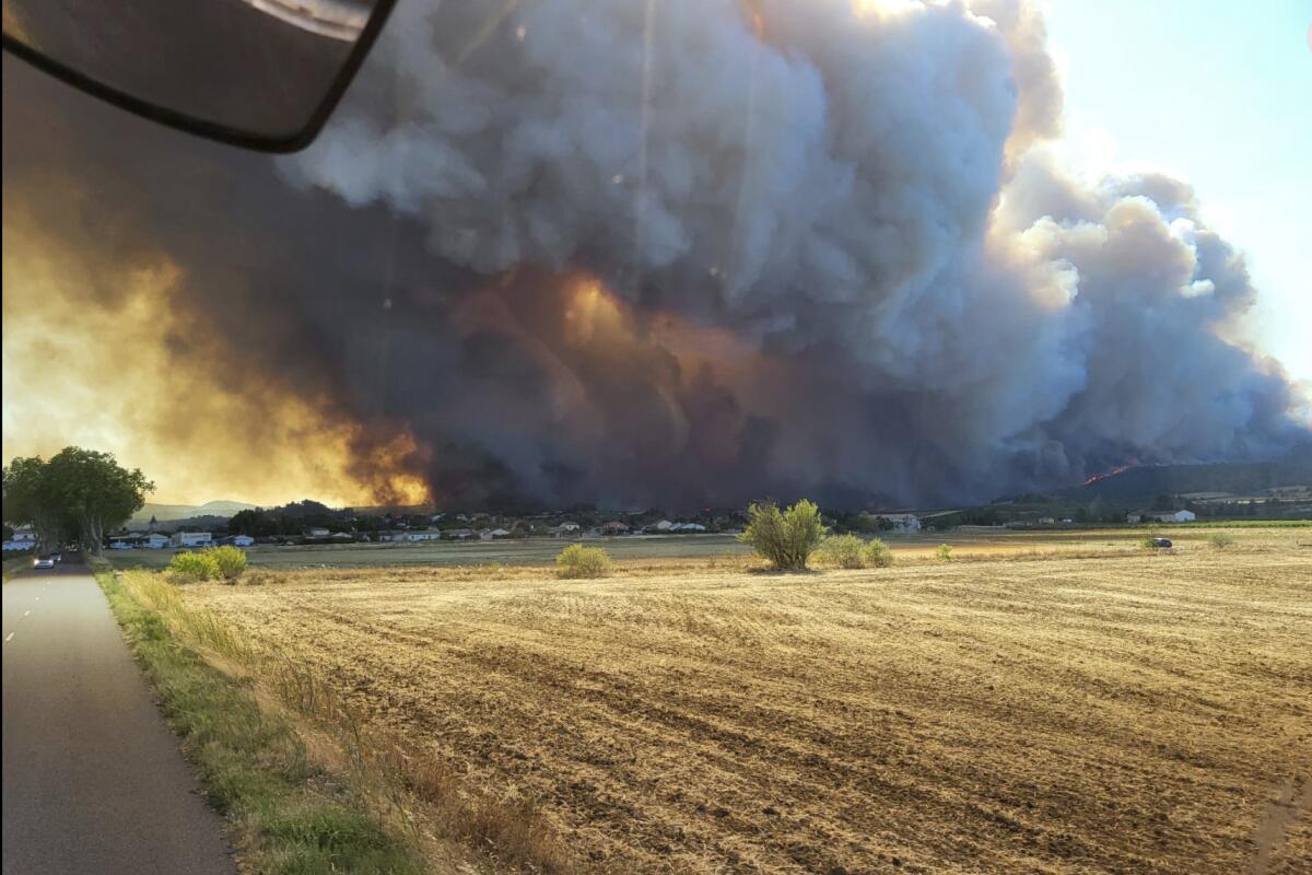 Incendios forestales en el sur de Europa – Agosto 2025 – Ojo critico