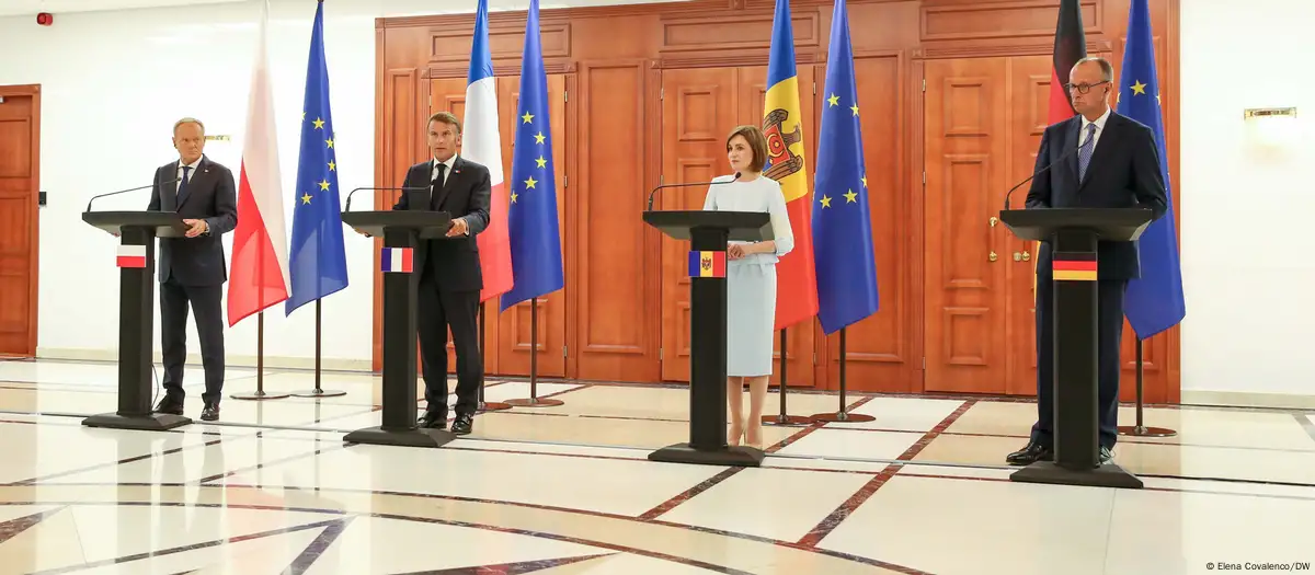 Merz y Macron apoyan a Moldavia frente a Rusia.

 – Ojo critico