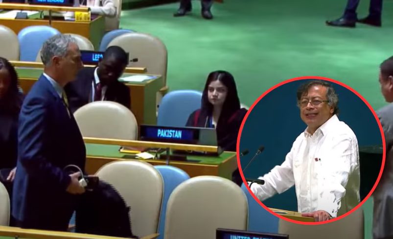 La delegación estadounidense abandonó la ONU durante el discurso de Petro en Nueva York

 – Ojo critico