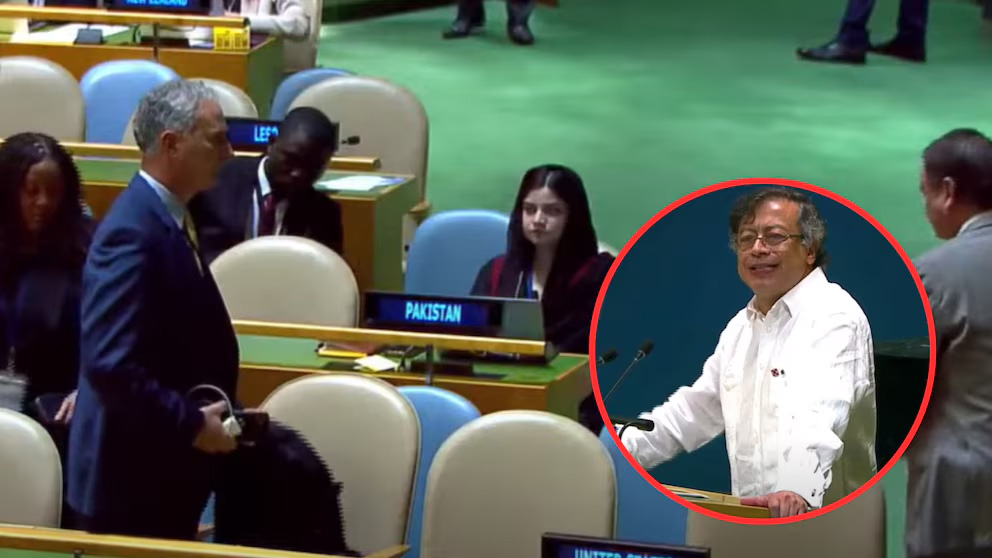 La delegación estadounidense abandonó la ONU durante el discurso de Petro en Nueva York
 – Ojo critico