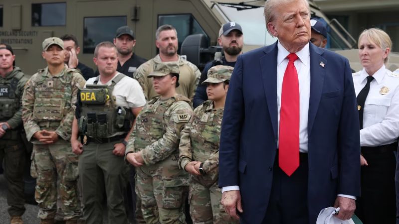 Trump anuncia el envío de militares a Portland para proteger las instalaciones de hielo
 – Ojo critico