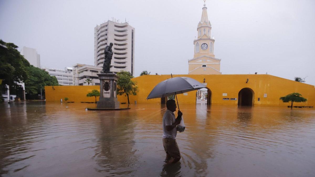Onda tropical 38 progreso en el Caribe con 80 % de probabilidad de advertencia de ciclón y lluvia naranja en seis departamentos de la región
 – Ojo critico