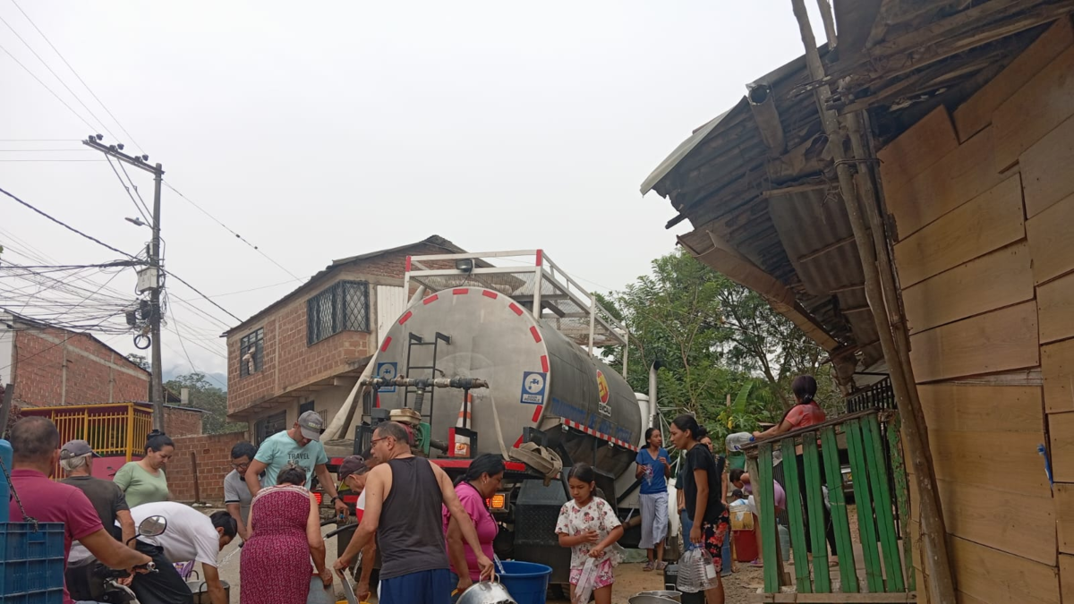 Ladera, con cerraduras de carretera; Este es el plan del alcalde y Emcala antes de la sequía
 – Ojo critico