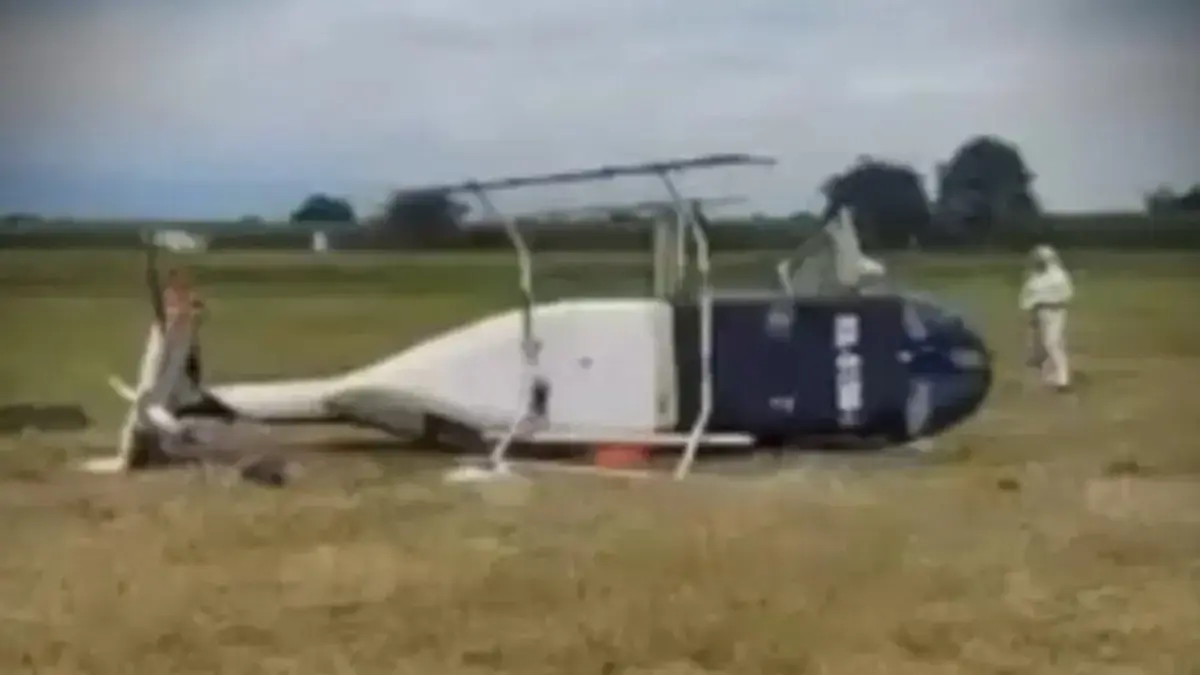 El helicóptero fue herido con una empresa privada con cuatro personas a bordo de Alfonso Bonilla Aragón en el valle: evalúan a los heridos
 – Ojo critico