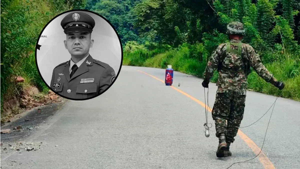 El sargento murió después de la activación del explosivo en el norte
 – Ojo critico