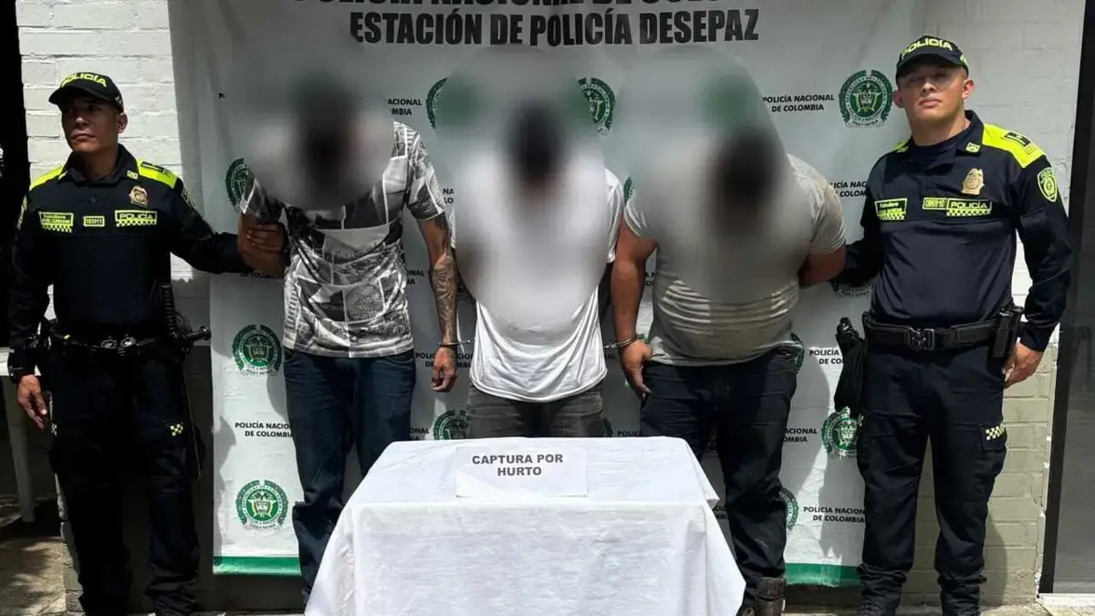 De esta manera, tres hombres fueron capturados cuando robaron servicios públicos con la longitud del barco de carga
 – Ojo critico