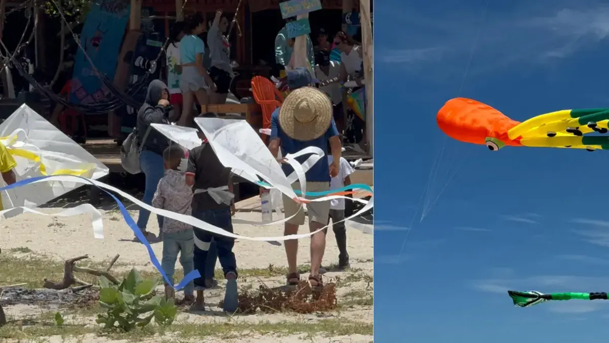 De esta manera, las ilusiones de muchos niños Wayuu volaron en el aire
 – Ojo critico