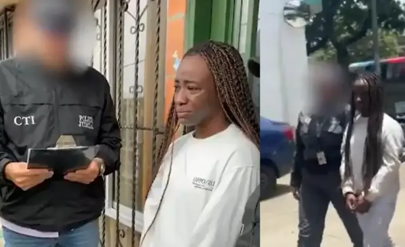 La reacción de Sandra Tatian Mosquera, una mujer acusada de matar a tres de sus parejas cuando fue capturada: fue enviada a detener el pre -Trial

 – Ojo critico