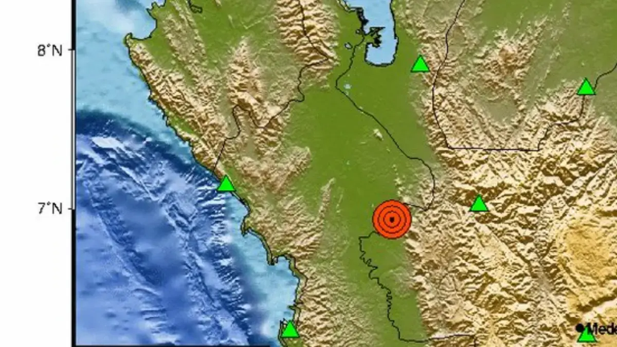 Temblando en Colombia informa un nuevo terremoto en Antioquia en la tarde del domingo 14 de septiembre; epicentro, tamaño y profundidad

 – Ojo critico