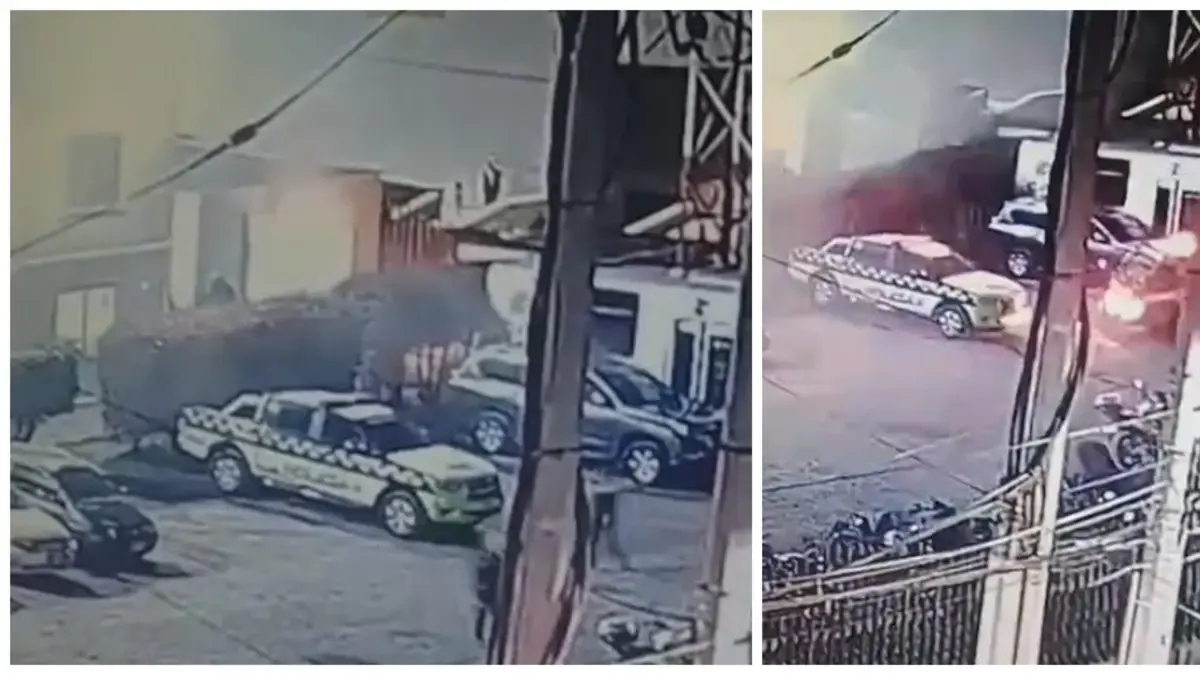 Fue un incendio que se registró en la estación de policía en Funzy: esto es lo que se sabe
 – Ojo critico