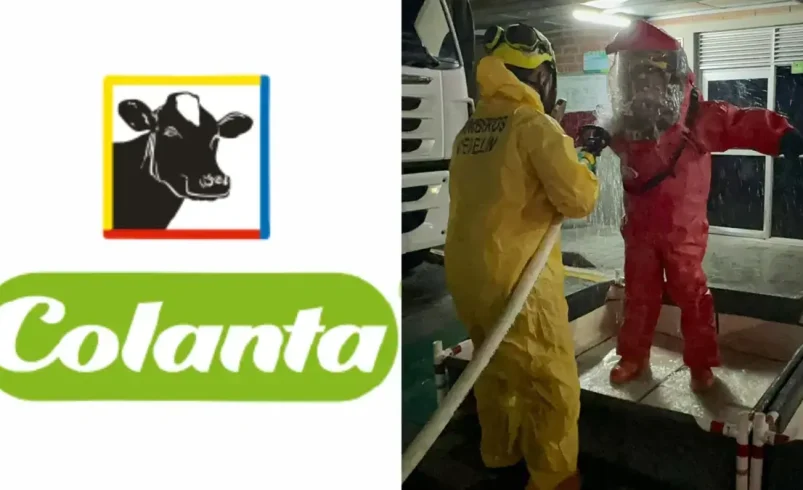 Colanta reveló el origen del escape del amoníaco, lo que causó una evacuación completa de los empleados en la sede de Medellín y la salud de los 4 heridos 4

 – Ojo critico