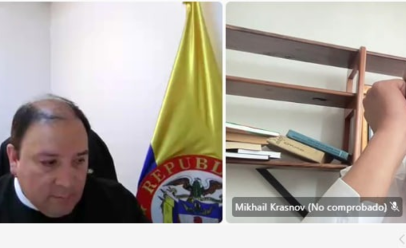El presidente ruso no puede salir de Colombia según lo solicite la oficina del fiscal.

 – Ojo critico