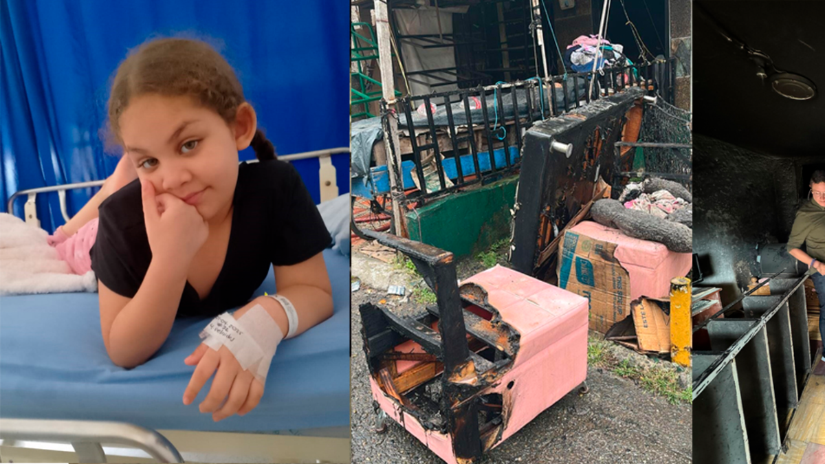 Una chica de 6 años que sobrevivió a Fire Voraz
 – Ojo critico