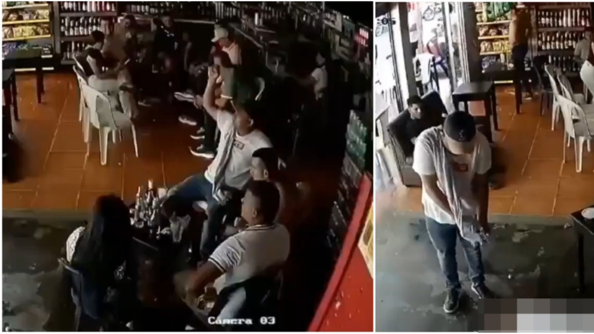 Dos hombres hablaron en el bar, cuando uno tomó el arma, le dio cuatro tiros e intentaron terminarlo.

 – Ojo critico