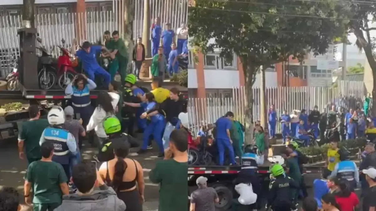 Estudiantes de UCC acanalados y brutales en Bucaramanga para agentes de la carretera que subieron varias motocicletas para la grúa durante la cirugía

 – Ojo critico