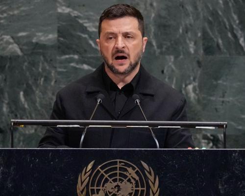 Zelenskyy -tal en la ONU advierte de amenazas más amplias
 – Ojo critico