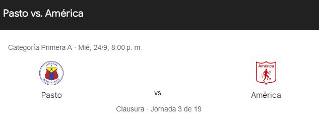Deportivo Pasto y América de Cali medirán las fuerzas el miércoles por Betplay League 2025
 – Ojo critico