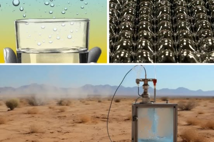 Los científicos logran extraer agua del aire en medio del desierto sin electricidad

 – Ojo critico