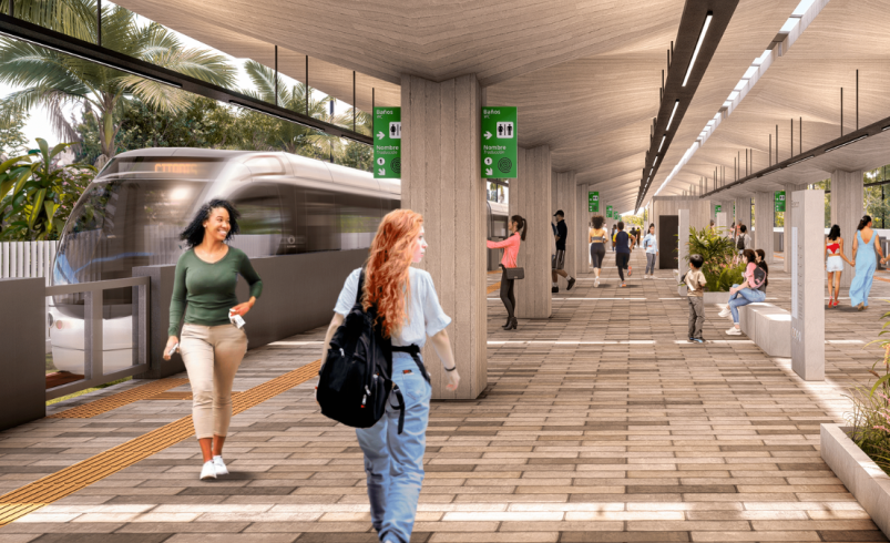 Valle del tren suburbano
 – Ojo critico