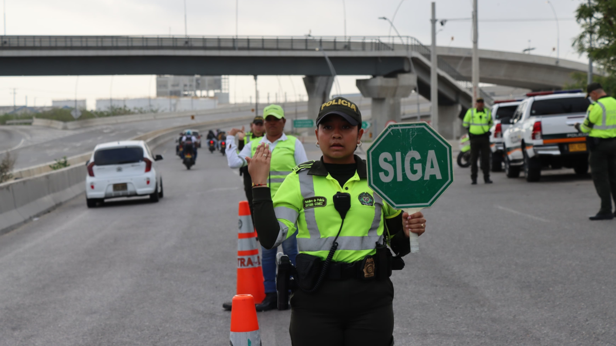 La policía fortalece la seguridad y la movilidad en Barranquilla a la semana en la escuela; 250,000 vehículos irán por las carreteras del área metropolitana
 – Ojo critico