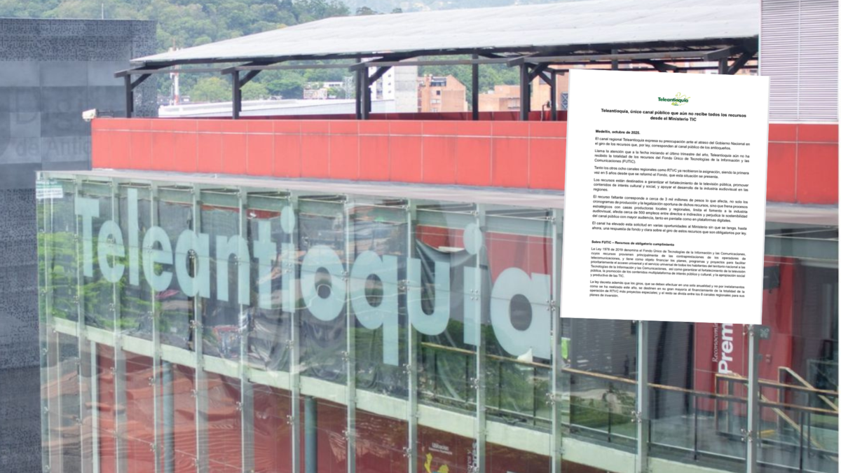 ¿Sin dinero? Teleantioquia exige al Ministerio TIC asignar recursos adecuados

 – Ojo critico