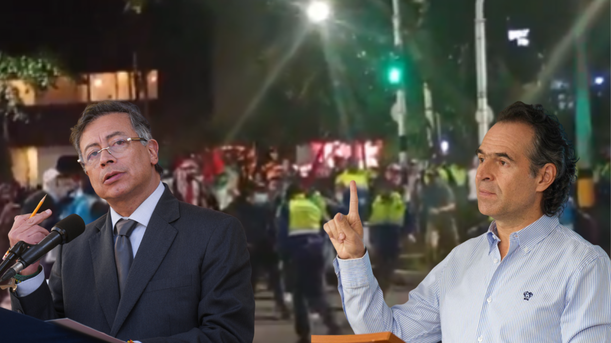 El presidente Petro ordenó desarticular un grupo de la Secretaría de Seguridad de Medellín que había intervenido en las marchas; Federico Gutiérrez criticó esta decisión
 – Ojo critico