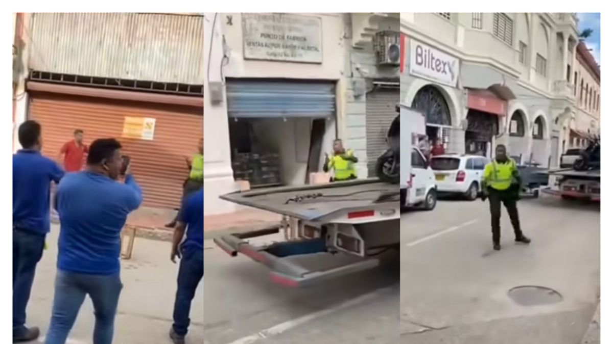 el patrullero tuvo que huir para evitar ser linchado
 – Ojo critico