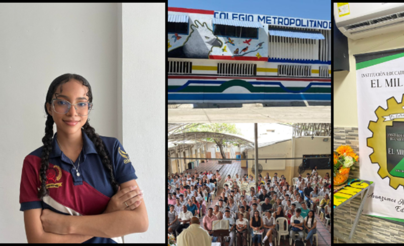 Ángel y Valerie, los mejores resultados de Sabre 11 en Soledad se dieron en escuelas separadas solo por una calle

 – Ojo critico