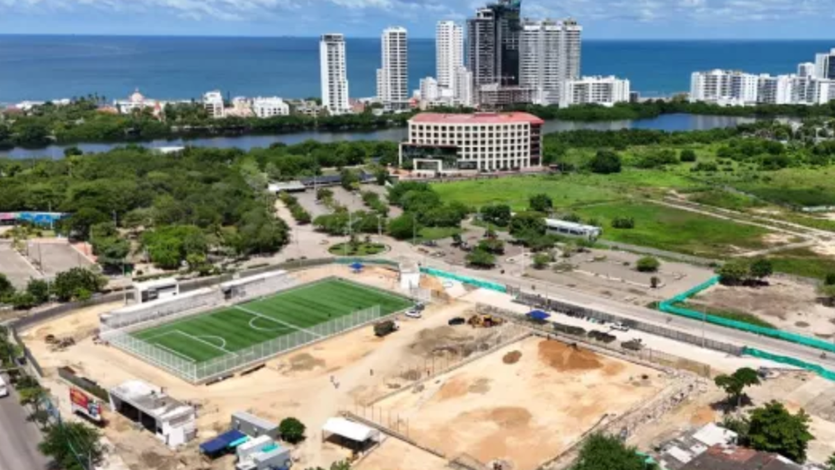 Cartagena avanza un 51% hacia su mayor complejo deportivo y social
 – Ojo critico
