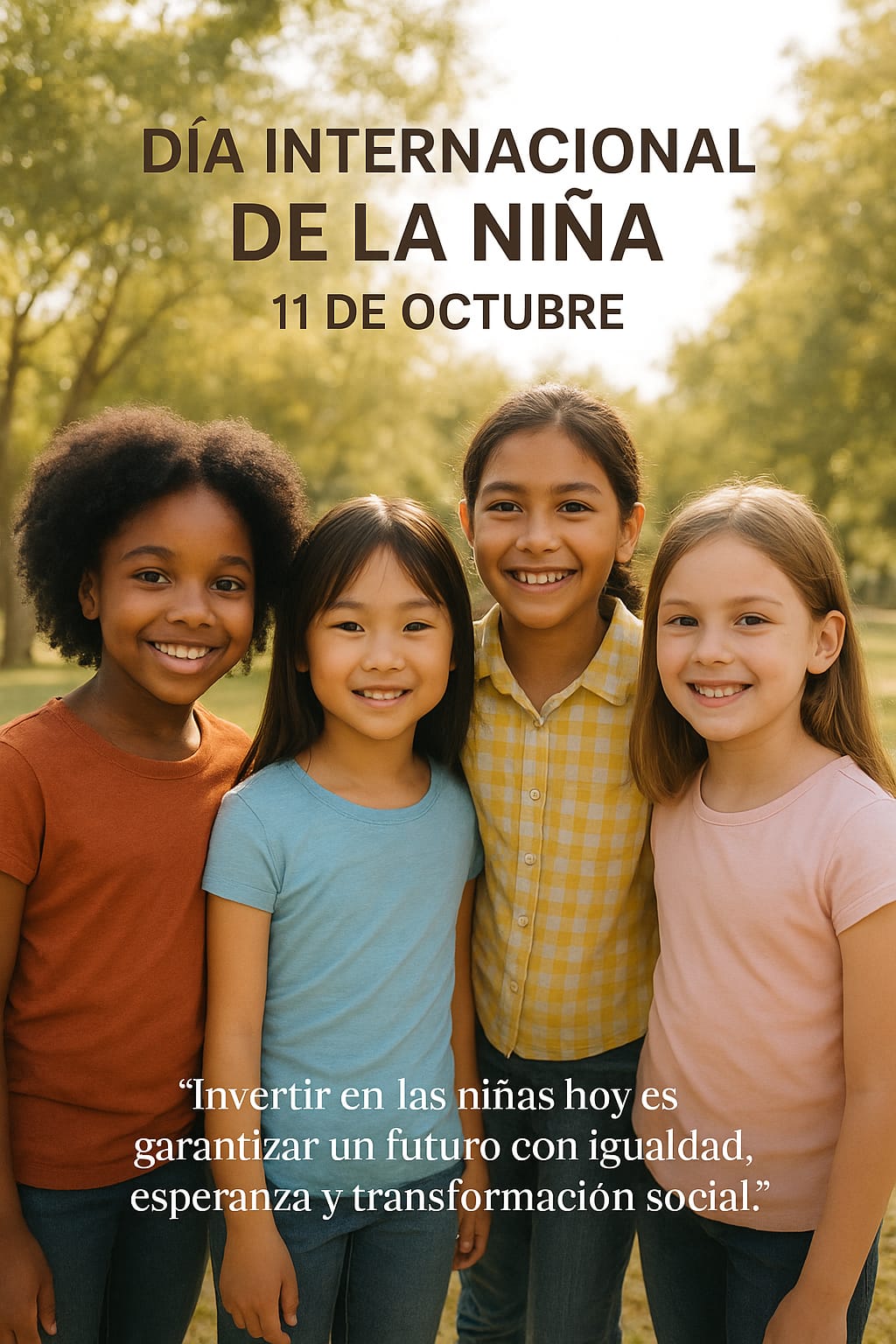 Día Internacional de la Niña: Su empoderamiento hoy define el futuro
 – Ojo critico