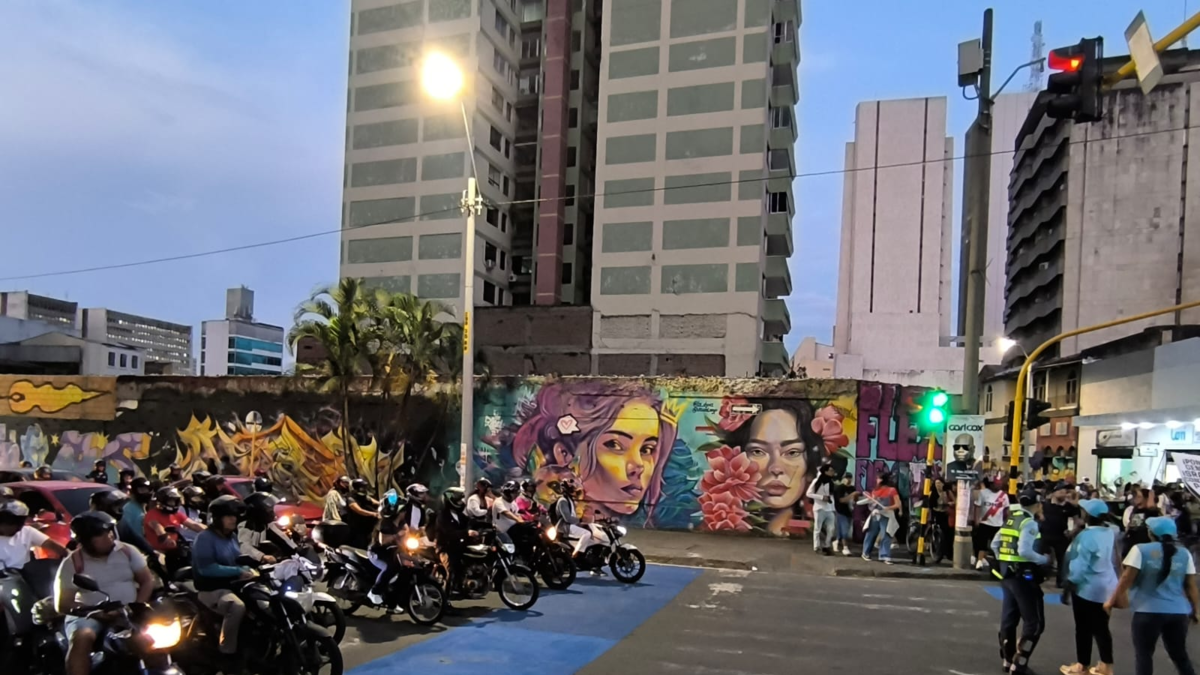 Es una armadura preventiva del sistema de transporte de masas de MIO para evitar ataques de vandalismo más grandes en su infraestructura
 – Ojo critico