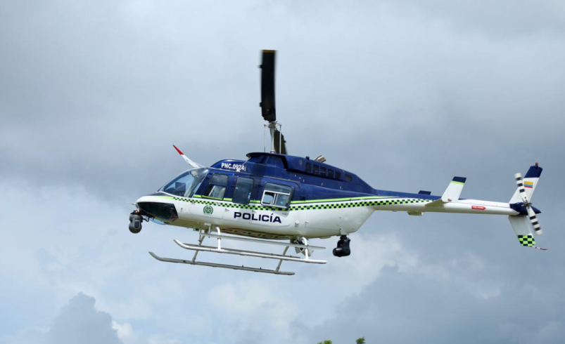 Regresa el helicóptero Halcón para reforzar la seguridad aérea en Barranquilla

 – Ojo critico