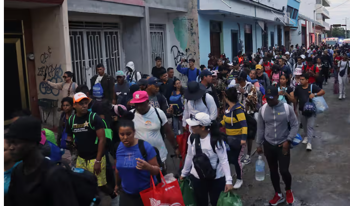La nueva caravana migrante está en camino a la Ciudad de México y está descartando a los Estados Unidos.
 – Ojo critico
