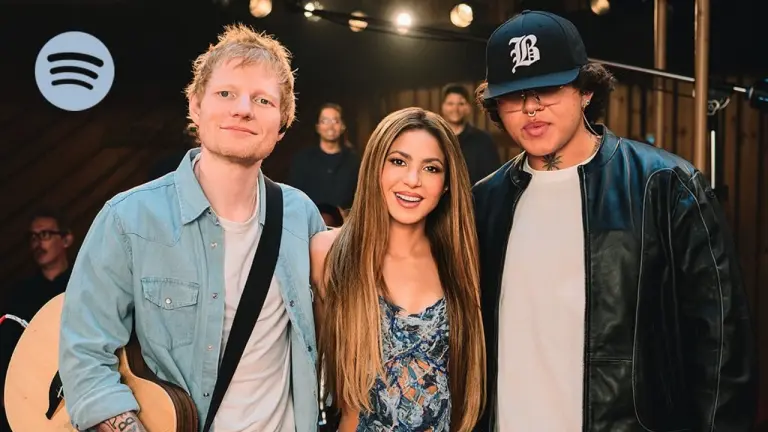 Shakira celebra 30 años de Pies Descalzos y 20 años de Fijación Oral con Ed Sheeran y Beéle
 – Ojo critico