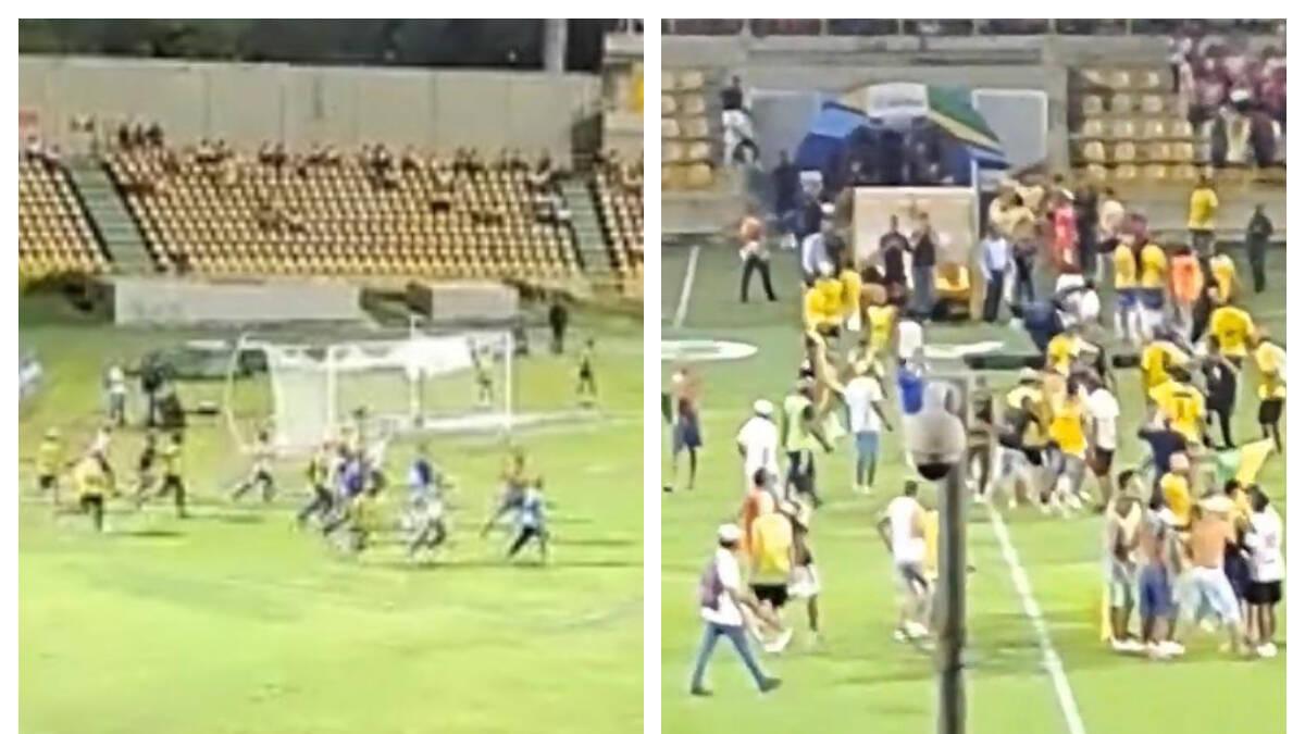 Alcaldía de Cartagena sanciona por 2 años a club de fútbol y condena a vándalos por violencia dentro y fuera del estadio

 – Ojo critico