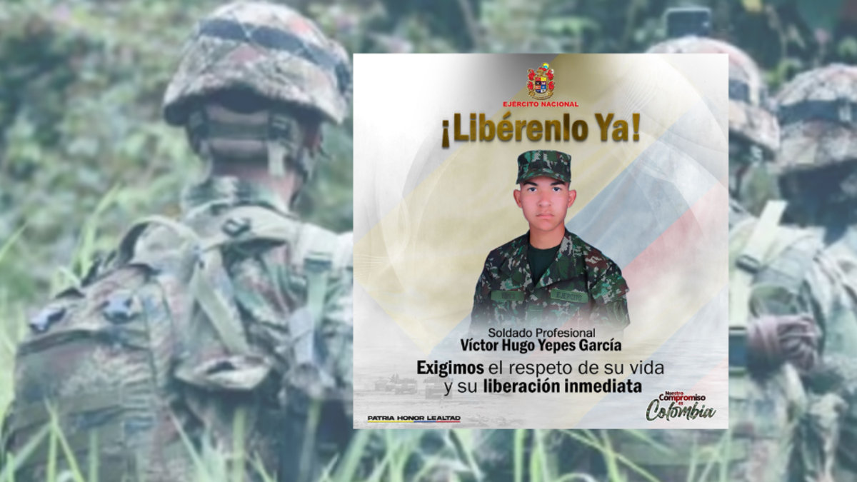 Soldado Víctor Hugo Yepes García fue secuestrado durante enfrentamientos con el Gao-r Carlos Patiño en Cauca, donde cinco militares resultaron heridos

 – Ojo critico
