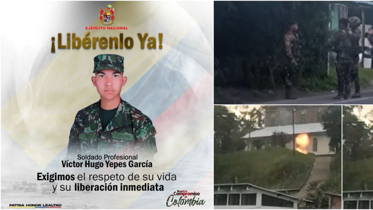¿Quién es Víctor Hugo Yepes, el soldado secuestrado por disidentes de las FARC en Balboa (Cauca) durante el ataque? Así sobrevivió a su secuestro

 – Ojo critico