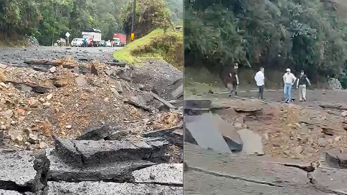 Esto dejó la carretera entre Medellín y la costa atlántica dañada por artefactos explosivos

 – Ojo critico