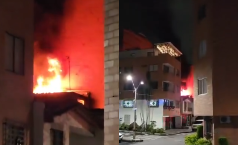 un globo con una mecha cayó sobre la casa

 – Ojo critico