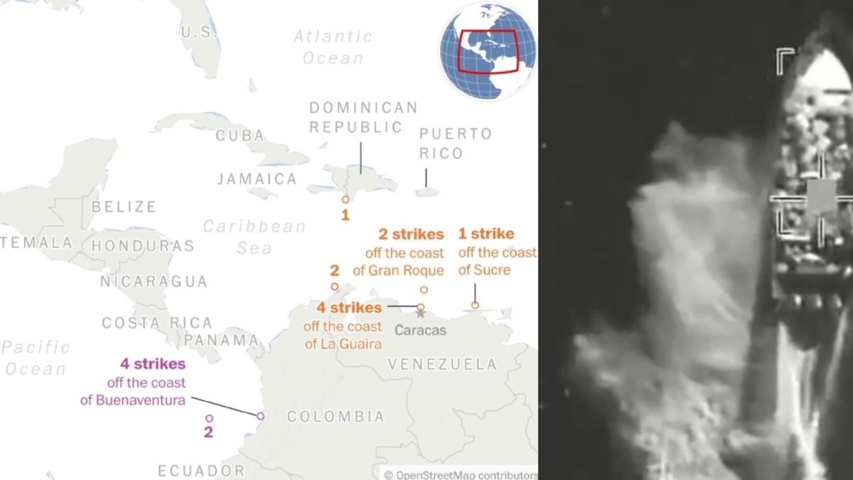 Antes de Buenaventura, hubo cuatro bombardeos estadounidenses a embarcaciones de presuntos narcotraficantes: The Washington Post

 – Ojo critico
