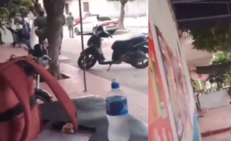 Los disparos alertaron a la comunidad

 – Ojo critico