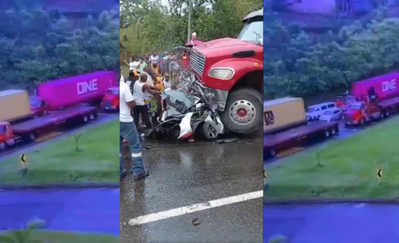 Tragedia en el camino a Buenaventura: tractocamión destrozado, auto familiar; dos adultos murieron y dos menores sobrevivieron

 – Ojo critico