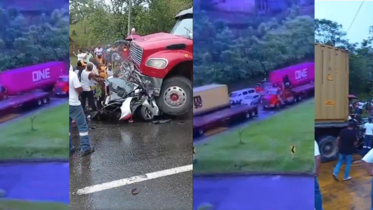 Chocaron contra un camión con remolque

 – Ojo critico