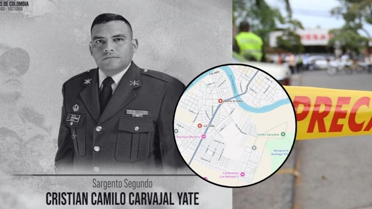 Investigan el truculento asesinato de Cristian Camilo Carvajal, sargento segundo del ejército, mientras visitaba a su madre en Flandes, Tolima

 – Ojo critico